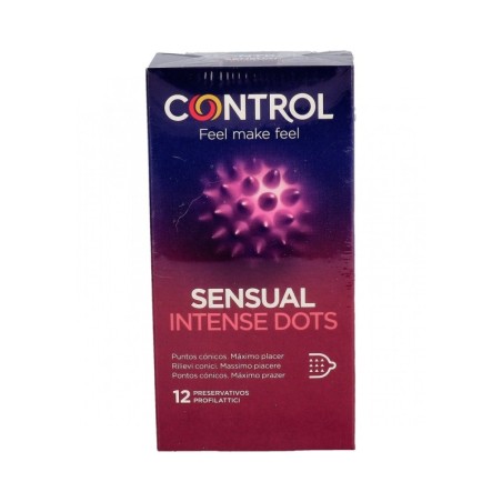 Control Sensual Intense Dots 12 uds