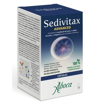 Aboca Sedivitax Advanced 30 Cápsulas