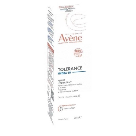 Avene Tolerance Hydra 10 Fluído Hidratante 40ml