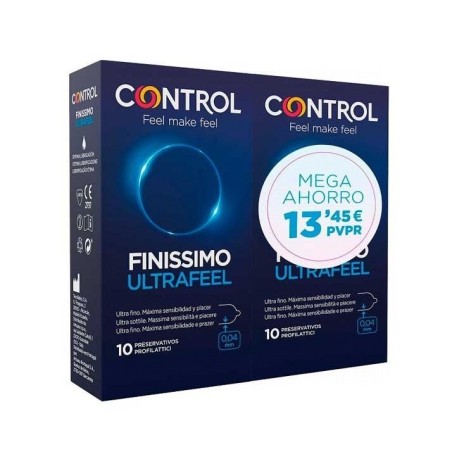 Control Finissimo Ultrafeel Pack 2 x 10uds