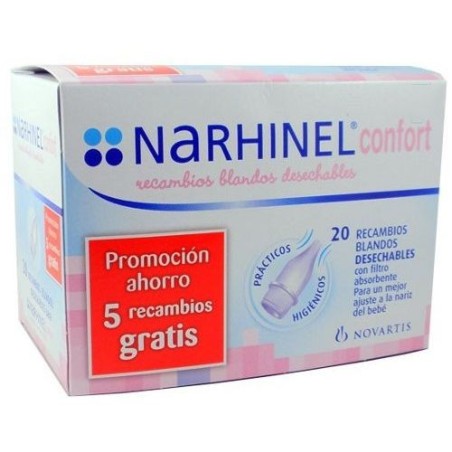 Narhinel Confort Recambio 20un
