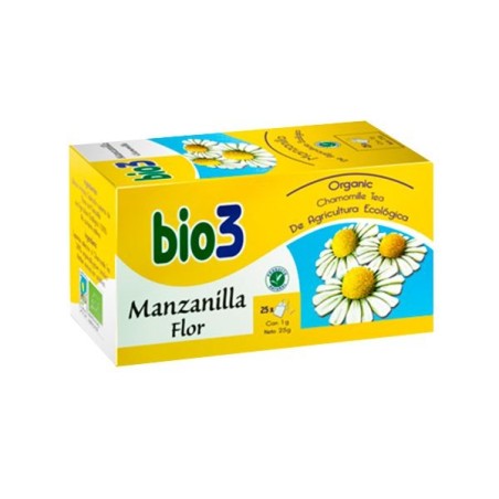 Bio3 Manzanilla Flor 25 Filtros