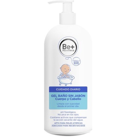 Be+ Pediatrics Gel Baño Sin Jabón 500ml