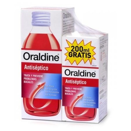 Oraldine Antiséptico Pack 400 ml + 200 ml