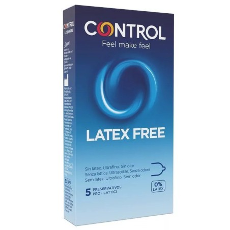 Control Preservativos Látex Free 5 uds