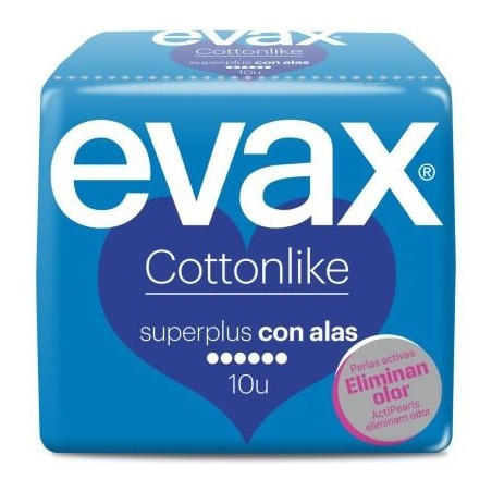 Compresas Evax Cottonlik Alas Sp 10