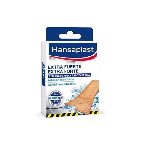Hansaplast Extra Fuerte Aposito Adhesivo 8 Tiras