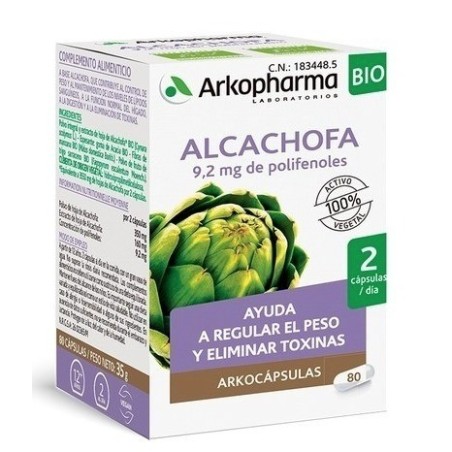 Arkopharma Alcachofa 80 Cápsulas