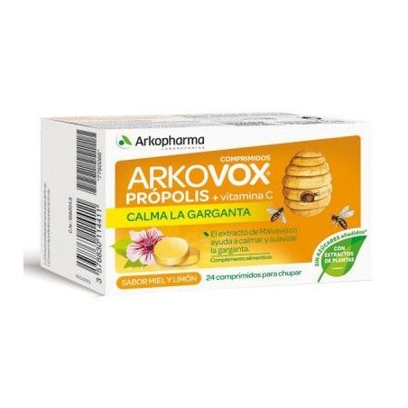 Arkovox Própolis + Vitamina C 24 Comprimidos