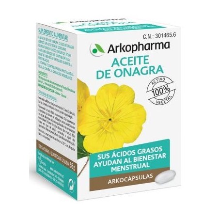 Arkopharma Arkocaps Aceite de Onagra 100 Cápsulas