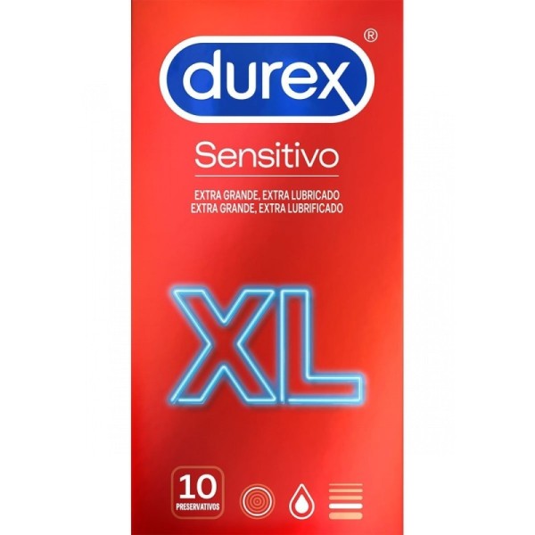 Durex Preservativos Sensitivo XL 10uds