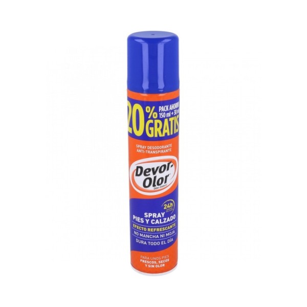 Devor Olor Spray Desodorante Antitranspirante PIes y Calzado 180ml