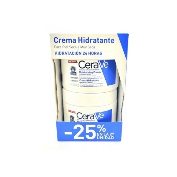 Cerave Crema Hidratante Piel Seca Duplo 2x340 g
