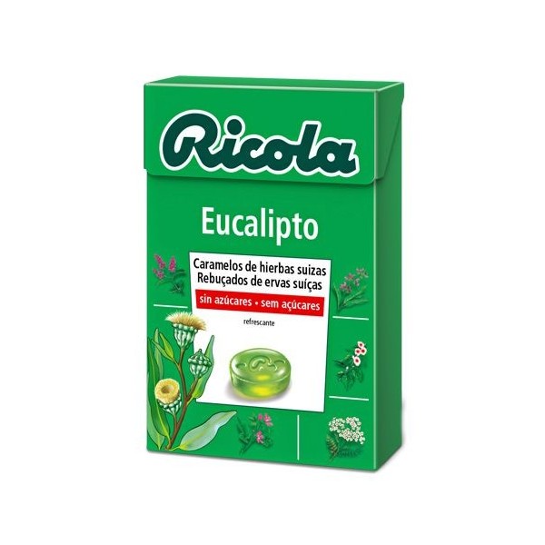 Ricola Caramelos Eucalipto Sin Azúcar 50 gr