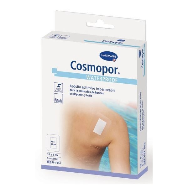 Cosmopor Waterproof 10x8 Cm 5 Uds