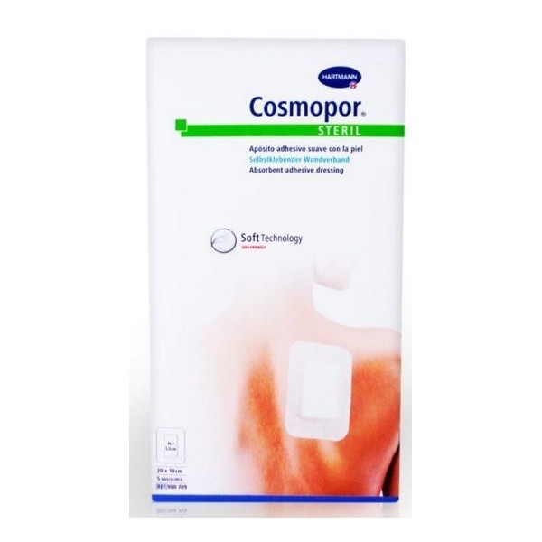 Cosmopor Steril Aposito 20x10cm 5uds