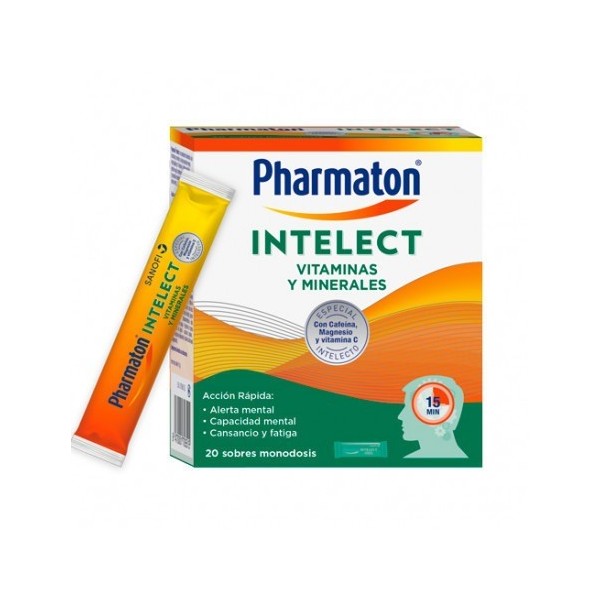 Pharmaton Intelect 20 Sobres Monodisis 11,6 G