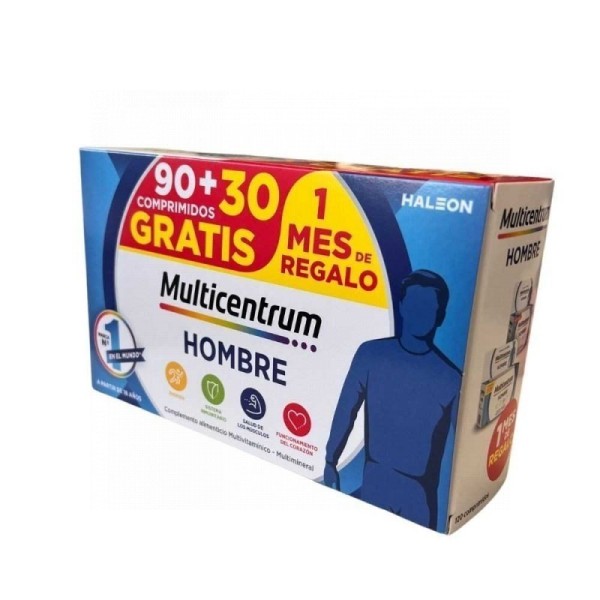Multicentrum Hombre 90 + 30 Ccomprimidos Pack Promocional