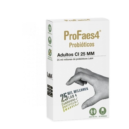 ProFaes4 Probióticos Adultos CI 25MM 30 Comprimidos