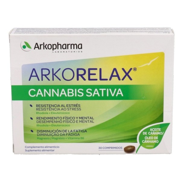 Arkopharma Arkocápsulas Cannabis Sativa 30 Comprimidos