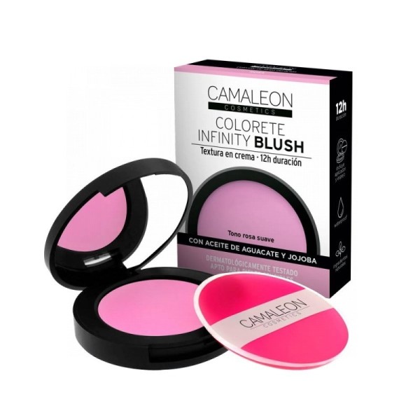 Camaleon Cosmetics Infinity Blush Colorete Crema Color Rosa 4g