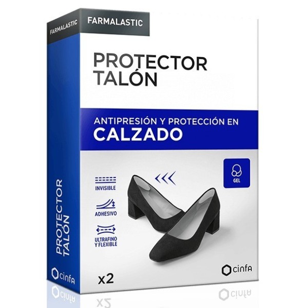 Farmalastic Protector Talón 2 Unidades Talla Única