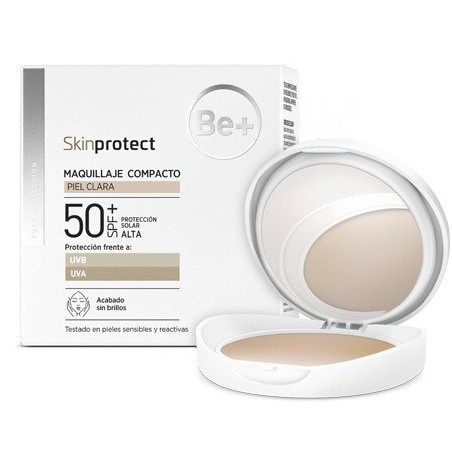 Be+ Skinprotect Maquillaje Compacto SPF50+ Piel Clara 10gr