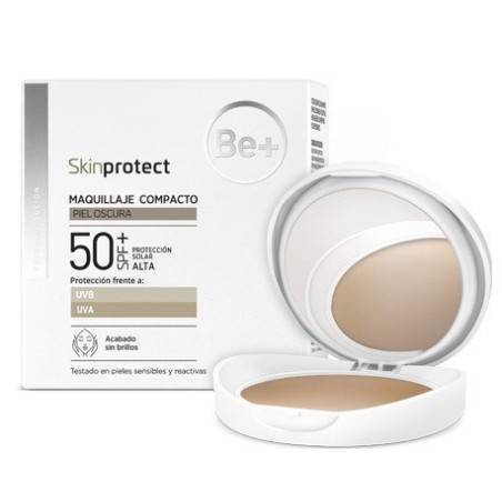 Be+ Skin Protect Maquillaje Compacto SPF50+ Piel Oscura 10gr