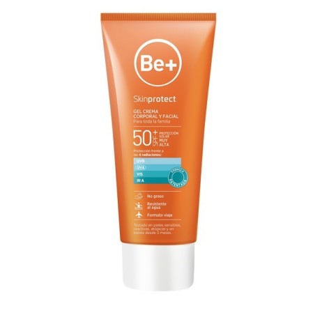 Be+ Skinprotect Gel Crema Corporal y Facial SPF50+ 200ml