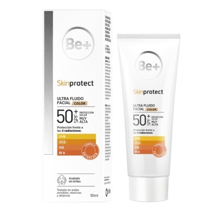 Be+ Skinprotect Ultra Fluído Facial Color SPF50+ 50ml