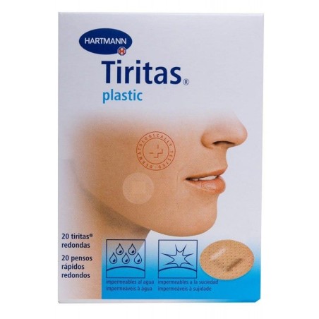Hartmann Tiritas Plastic Aposito Adhesivo 20 Ud Redondas