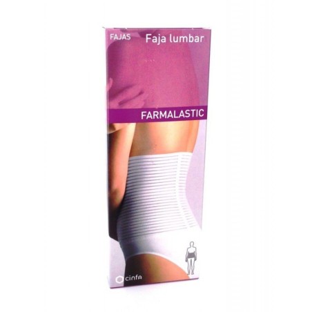 Faja Lumbar Velcro Farmalastict 3