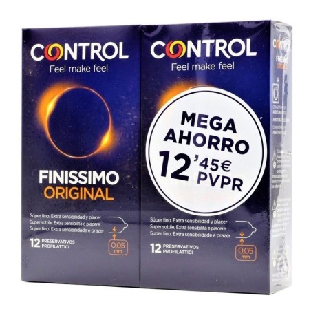 Control Finíssimo Preservativos 2 x 12uds