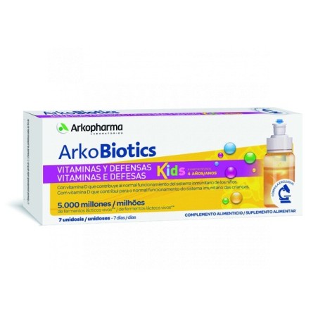 Arkoprobiotics Defensas y Vitaminas Niños 7 Dosis