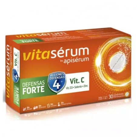 Vitasérum by Apisérum Defensas Forte 30 Comprimidos