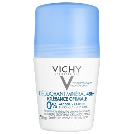 Vichy Desodorante Mineral Tolerancia Óptima 48h Roll-On 50ml