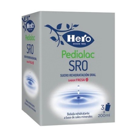 Hero baby Pedialac Suero Rehidratación Oral 3 x 200ml
