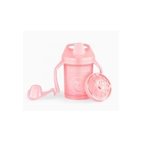 Twistshake Taza Mini Cup Color Rosa 230ml